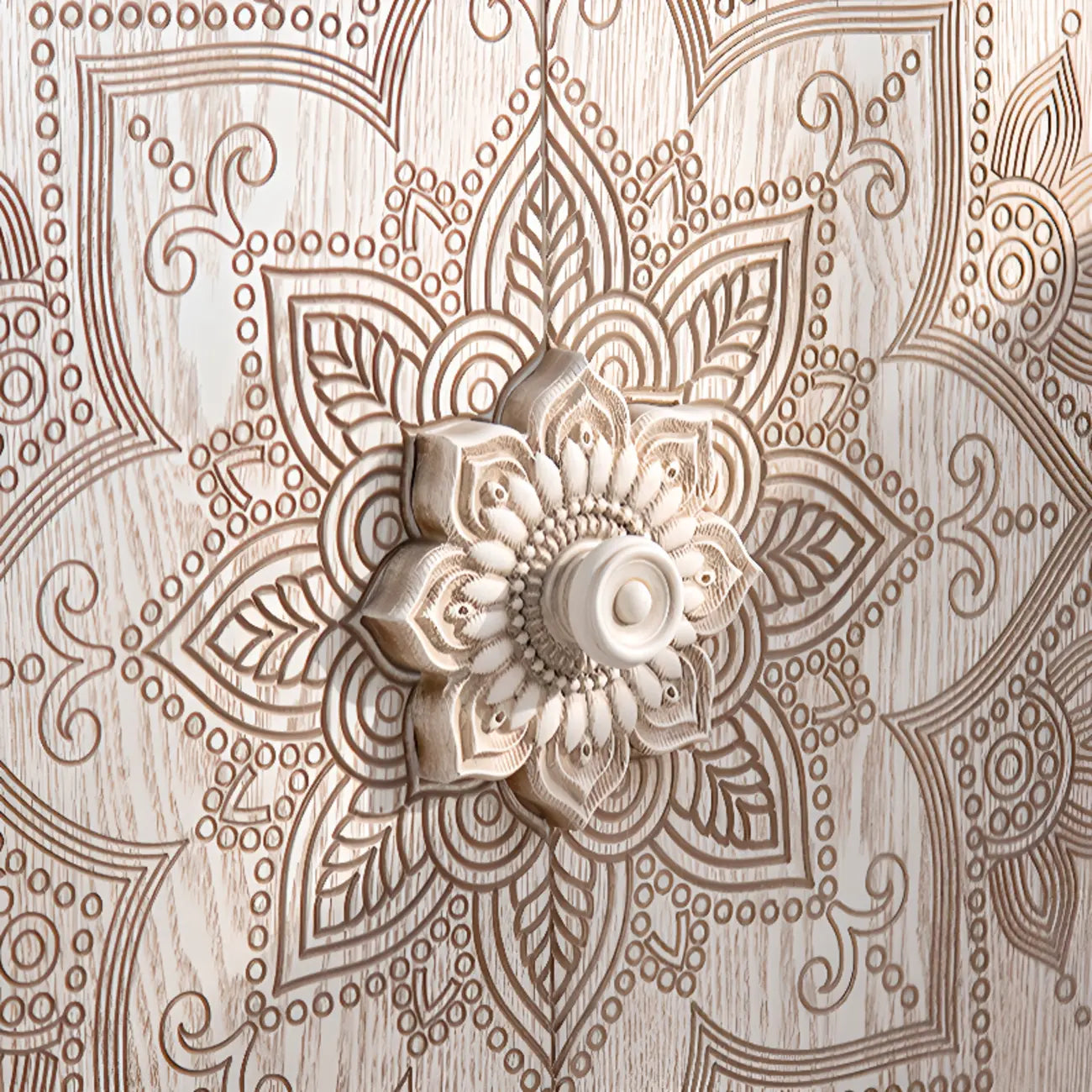 Meuble de rangement rustique en bois, autoportant, pour salon