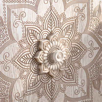 Meuble de rangement rustique en bois, autoportant, pour salon