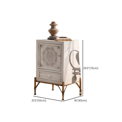 Meuble de rangement rustique en bois, autoportant, pour salon