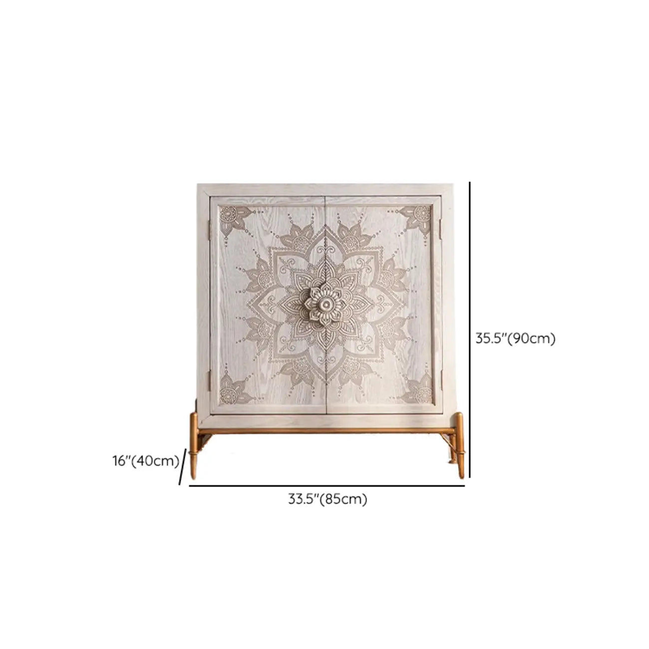 Meuble de rangement rustique en bois, autoportant, pour salon