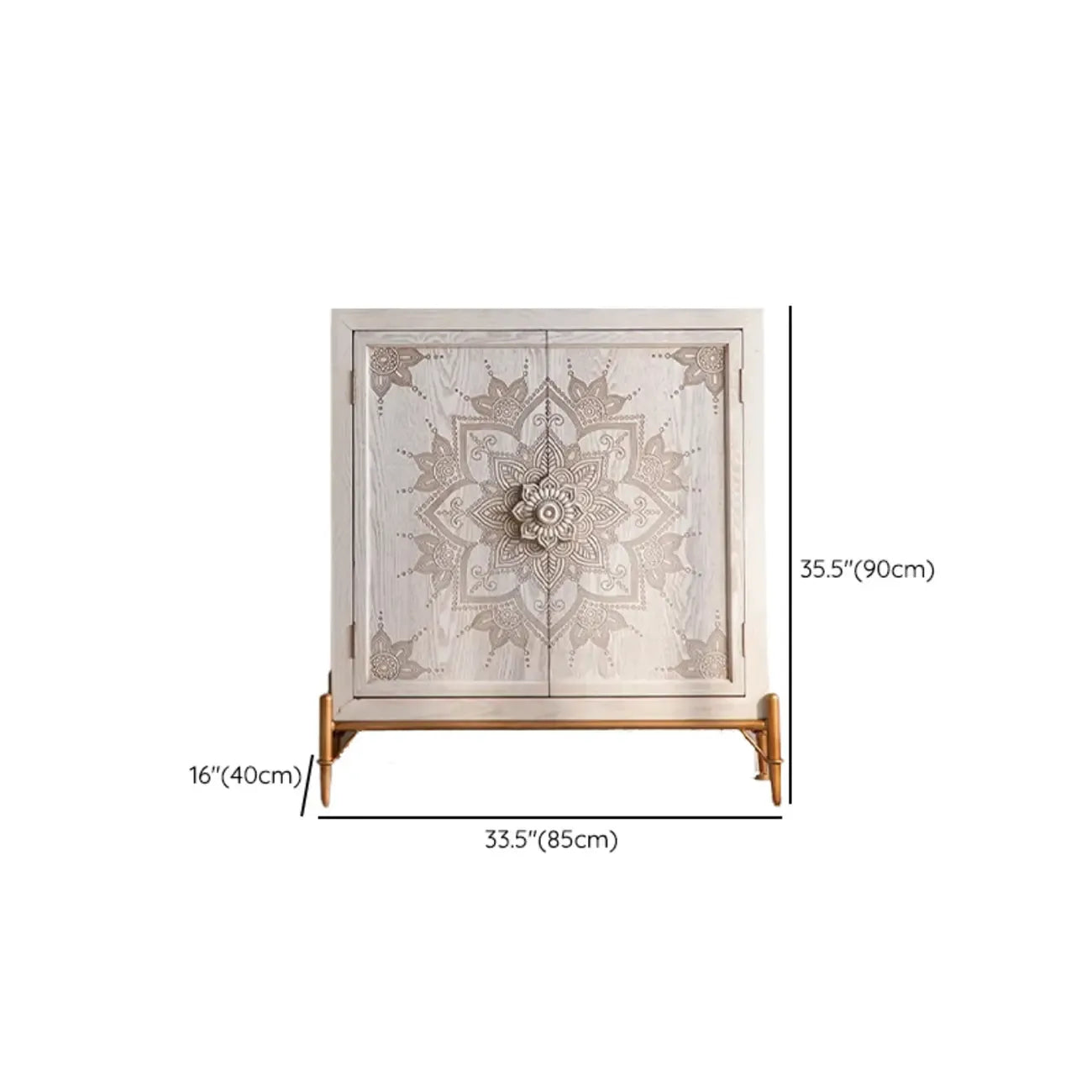 Meuble de rangement rustique en bois, autoportant, pour salon