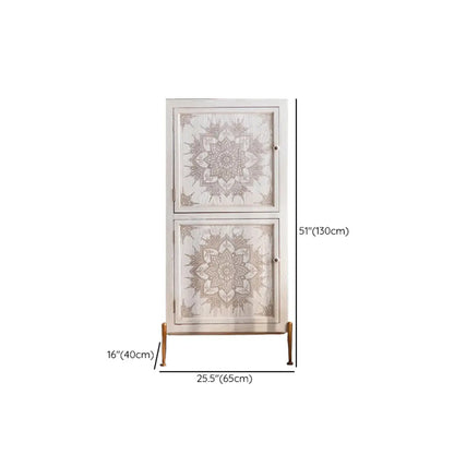 Meuble de rangement rustique en bois, autoportant, pour salon