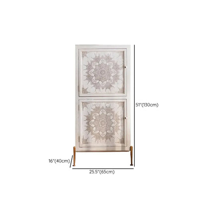 Meuble de rangement rustique en bois, autoportant, pour salon