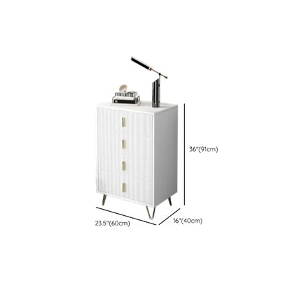 Coffre de rangement en bois à 4 pieds avec portes et tiroirs pour la maison