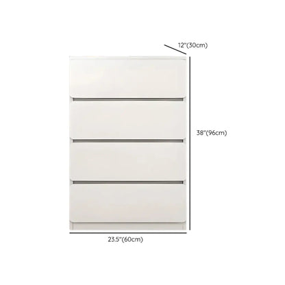 Commodes d'appoint rectangulaires artistiques avec design autoportant