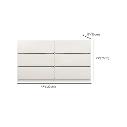 Commodes d'appoint rectangulaires artistiques avec design autoportant