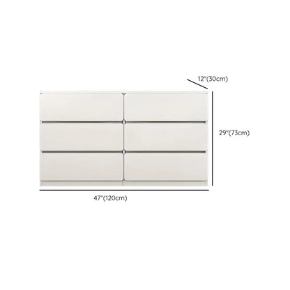 Commodes d'appoint rectangulaires artistiques avec design autoportant