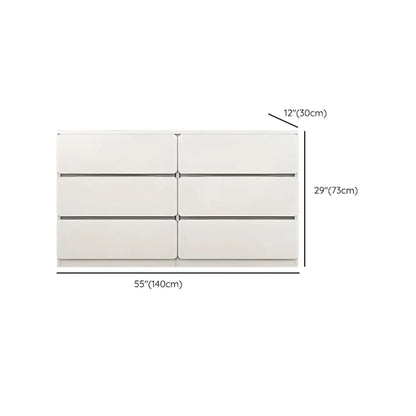 Commodes d'appoint rectangulaires artistiques avec design autoportant