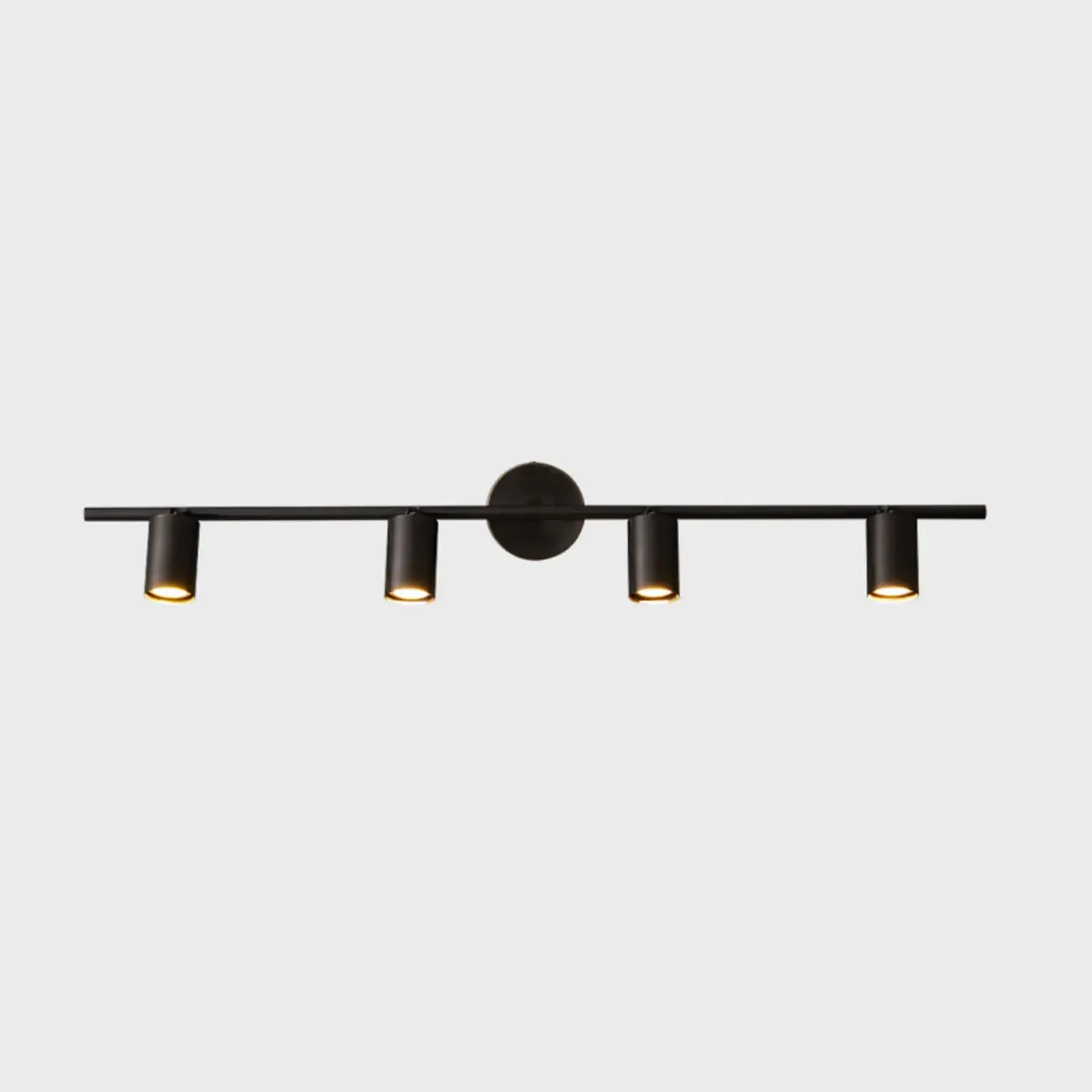 Applique murale moderne en métal pour salle de bain avec abat-jour en cuivre