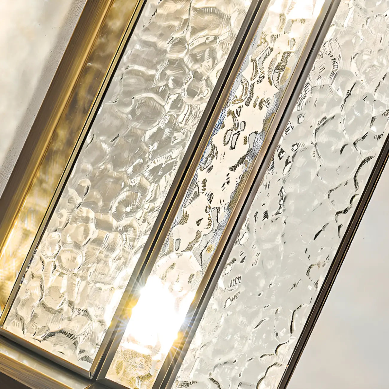 Applique murale vintage en métal avec abat-jour en verre pour extérieur