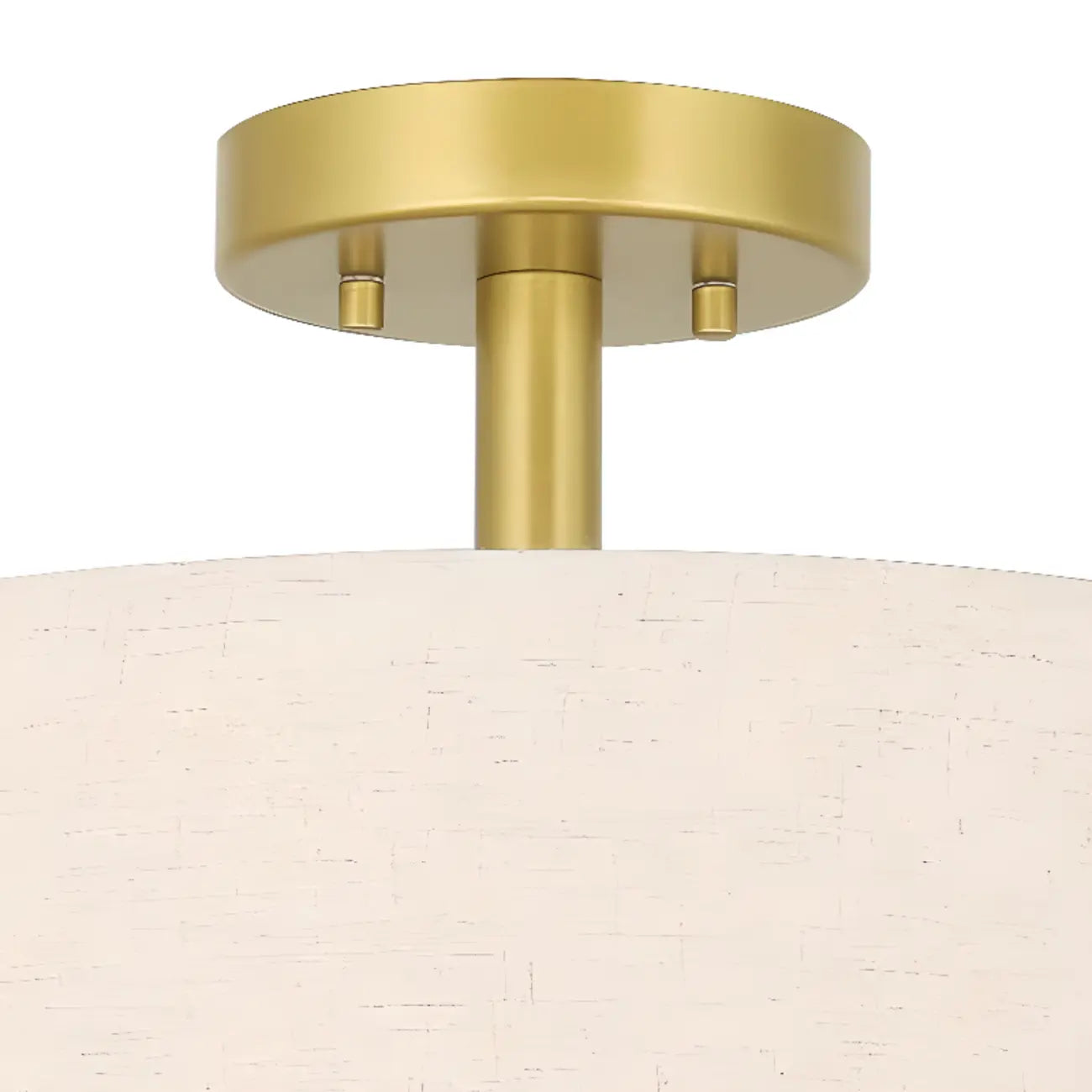 Plafonnier cylindrique à deux niveaux en tissu pour salon moderne