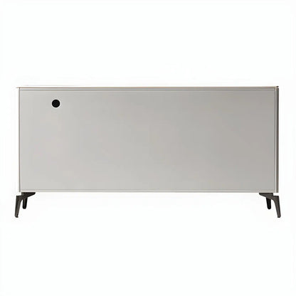 Buffet moderne avec comptoir en pierre et placards