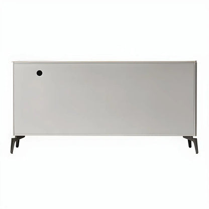 Buffet moderne avec comptoir en pierre et placards