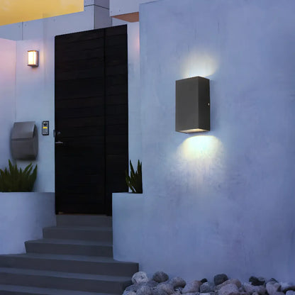Applique murale LED moderne, luminaire minimaliste en métal pour couloir