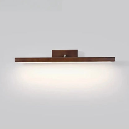 Luminaire de salle de bain moderne à LED à intensité variable pour la décoration de salle de bain