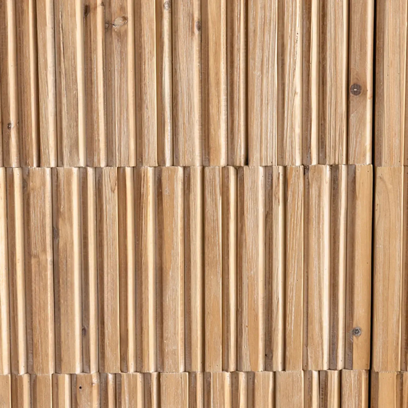 Meuble industriel en bois autoportant pour salon