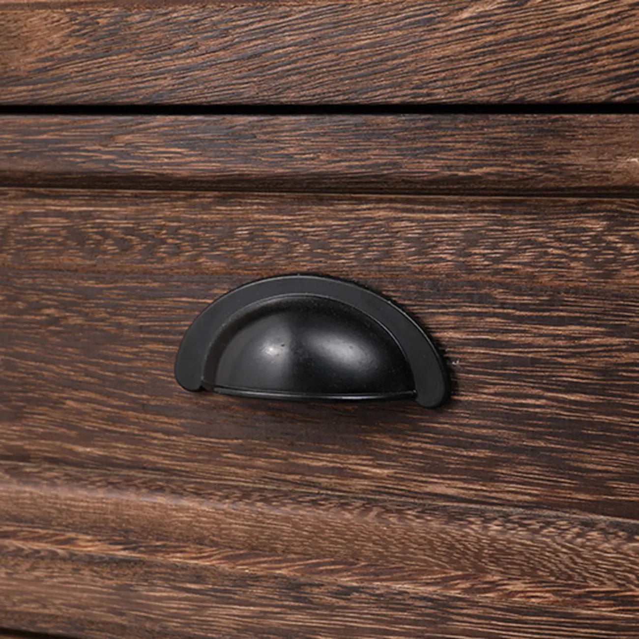 Meuble d'appoint rectangulaire moderne avec étagère extérieure