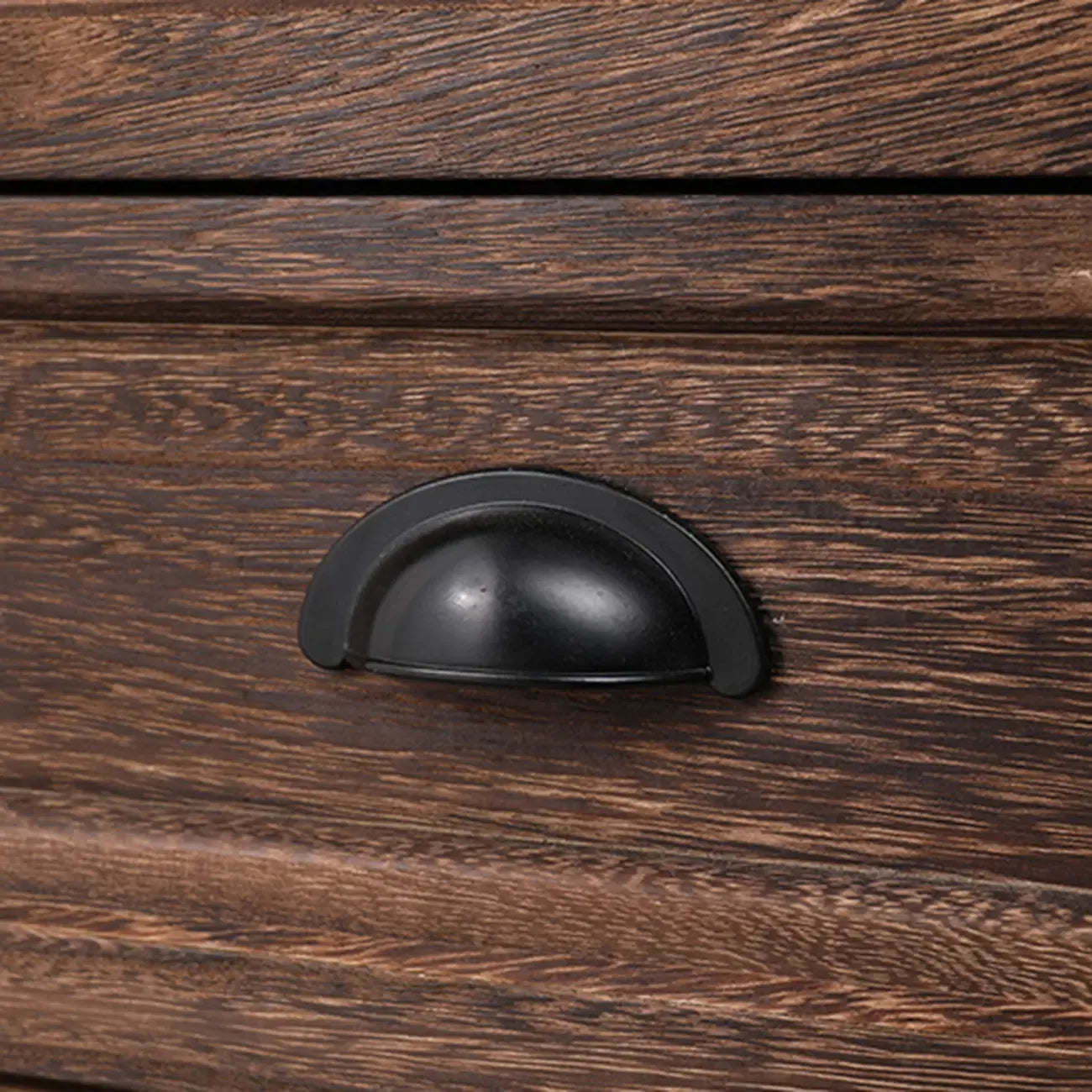 Meuble d'appoint rectangulaire moderne avec étagère extérieure