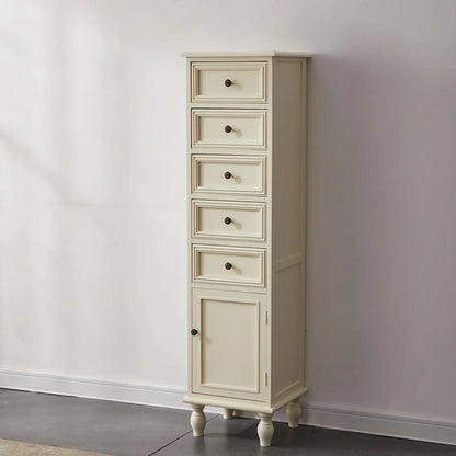 Meuble d'appoint rectangulaire moderne avec étagère extérieure