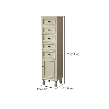 Meuble d'appoint rectangulaire moderne avec étagère extérieure