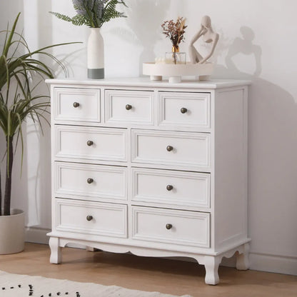 Meuble d'appoint rustique en bois brun pour le rangement du salon