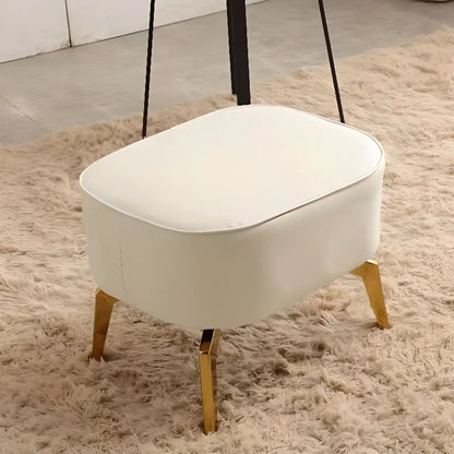 Fauteuil à bascule moderne rembourré avec repose-pieds en option