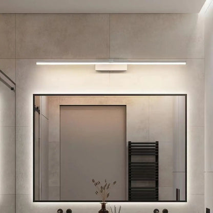Applique murale de salle de bain linéaire moderne avec variateur