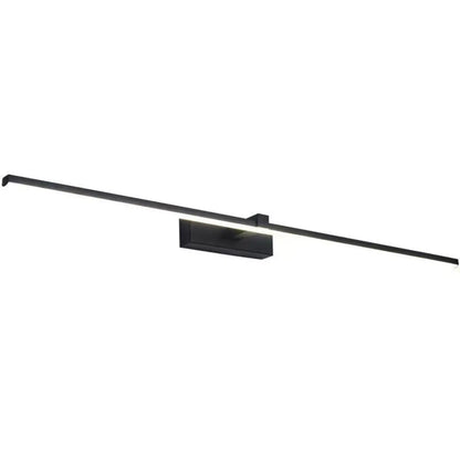 Applique murale de salle de bain linéaire moderne avec variateur