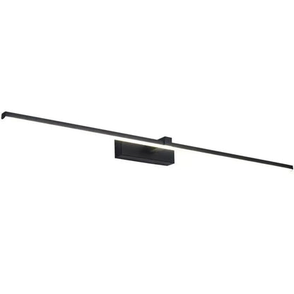 Applique murale de salle de bain linéaire moderne avec variateur