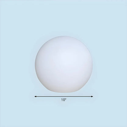 Boule lumineuse solaire LED pour jardin, idéale pour les allées extérieures.