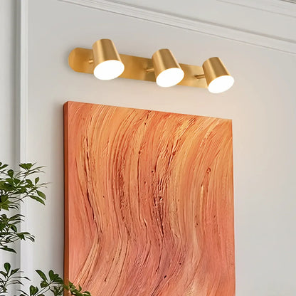 Applique murale moderne pour salle de bain avec abat-jour en métal
