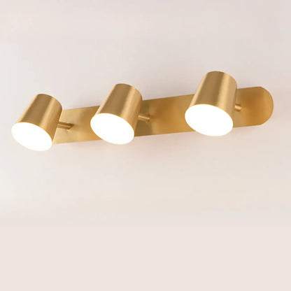 Applique murale moderne pour salle de bain avec abat-jour en métal