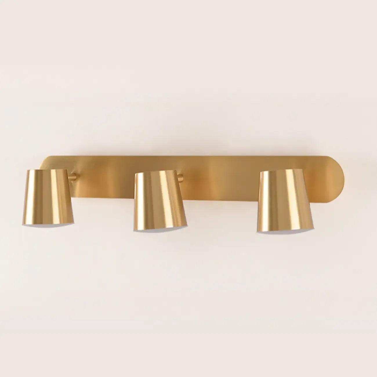 Applique murale moderne pour salle de bain avec abat-jour en métal