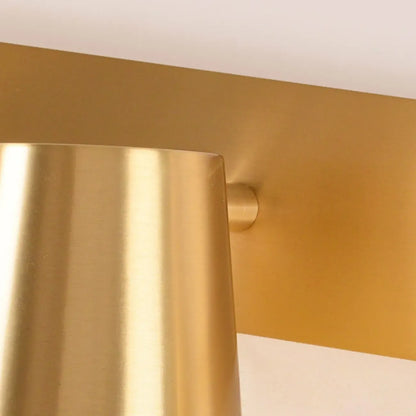 Applique murale moderne pour salle de bain avec abat-jour en métal