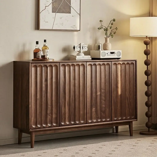 Meuble d'appoint scandinave en pin, autoportant