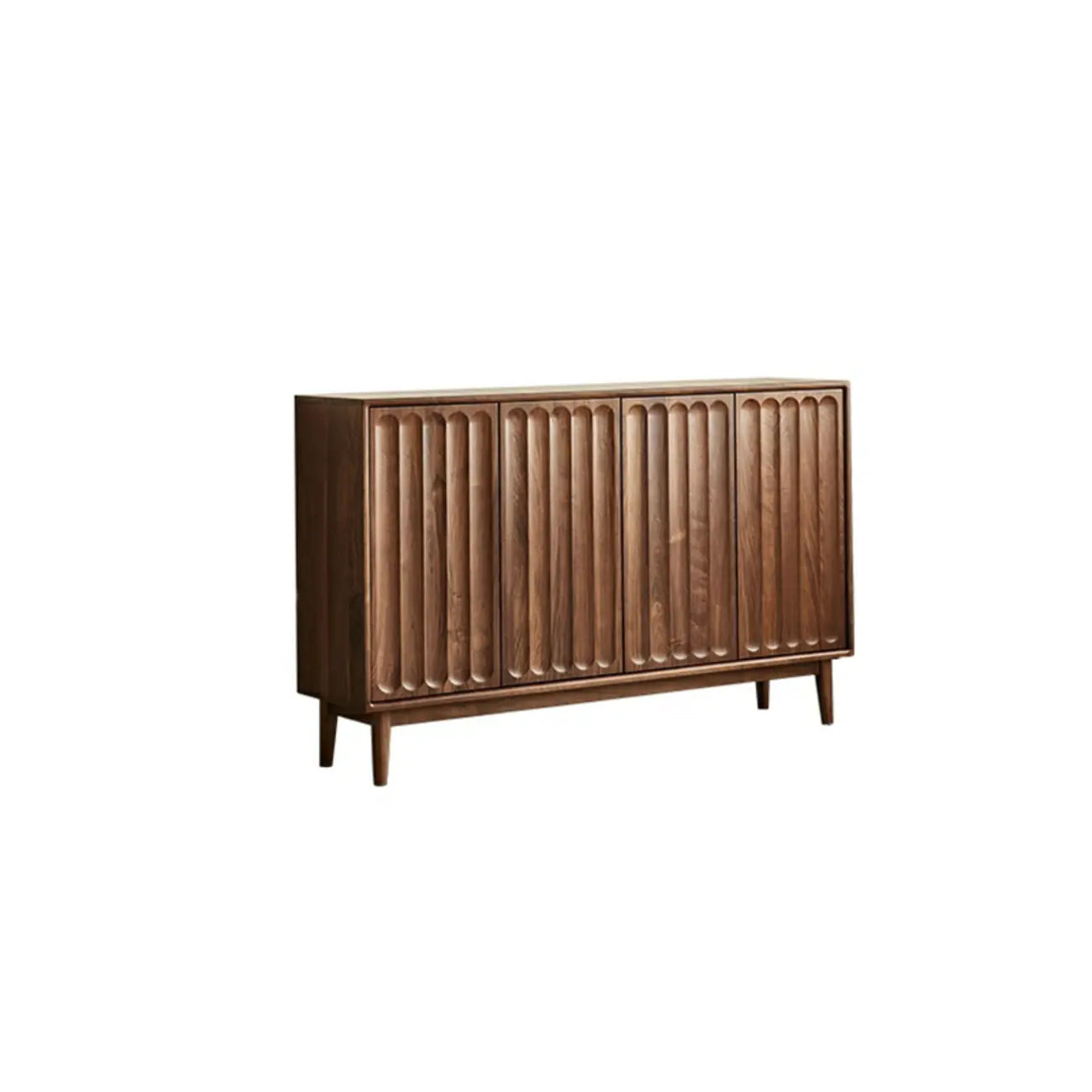 Meuble d'appoint scandinave en pin, autoportant