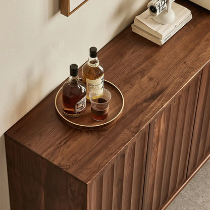 Meuble d'appoint scandinave en pin, autoportant
