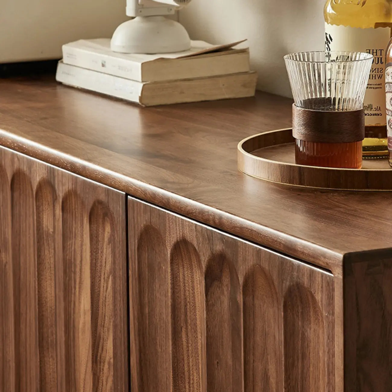 Meuble d'appoint scandinave en pin, autoportant