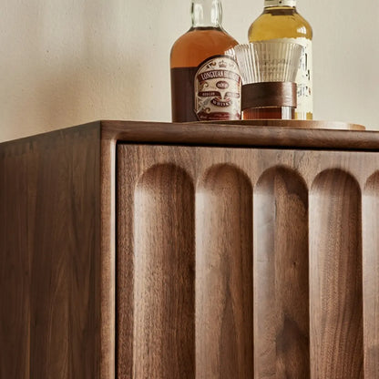 Meuble d'appoint scandinave en pin, autoportant