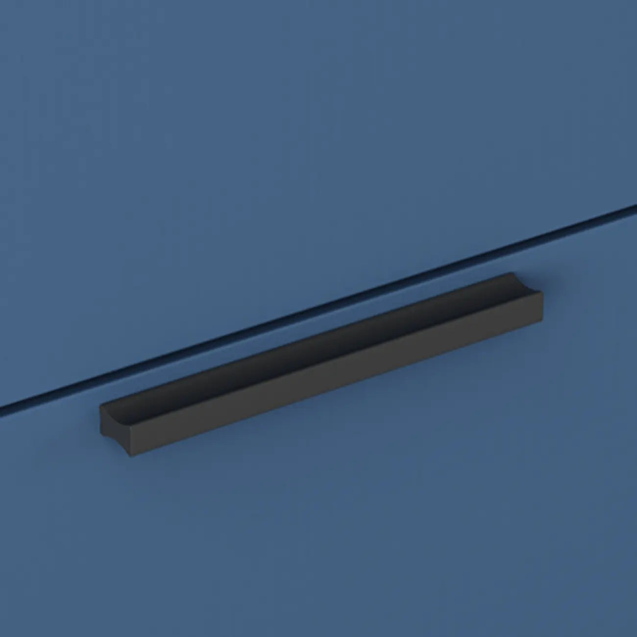 Buffet moderne en bois avec portes et tiroirs en verre