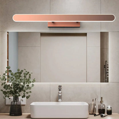 Barre lumineuse LED moderne pour salle de bain au-dessus du miroir