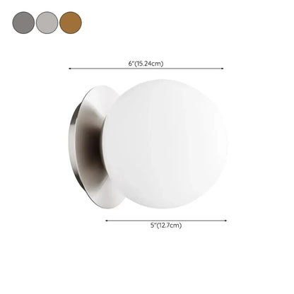 Appliques murales modernes pour coiffeuse avec un design sphérique unique