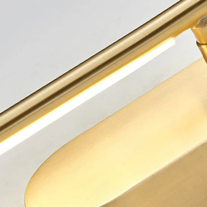 Barre lumineuse LED linéaire minimaliste pour salle de bain - Décoration