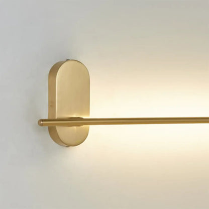 Barre lumineuse LED linéaire minimaliste pour salle de bain - Décoration