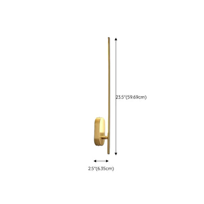 Barre lumineuse LED linéaire minimaliste pour salle de bain - Décoration