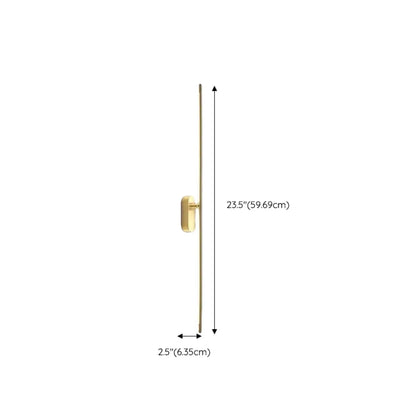 Barre lumineuse LED linéaire minimaliste pour salle de bain - Décoration