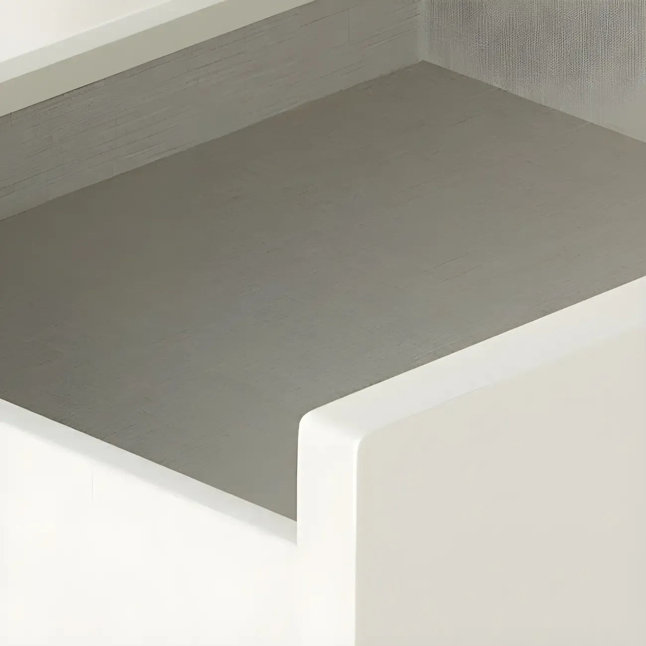 Table de chevet moderne en métal et bois avec 2 tiroirs pivotants