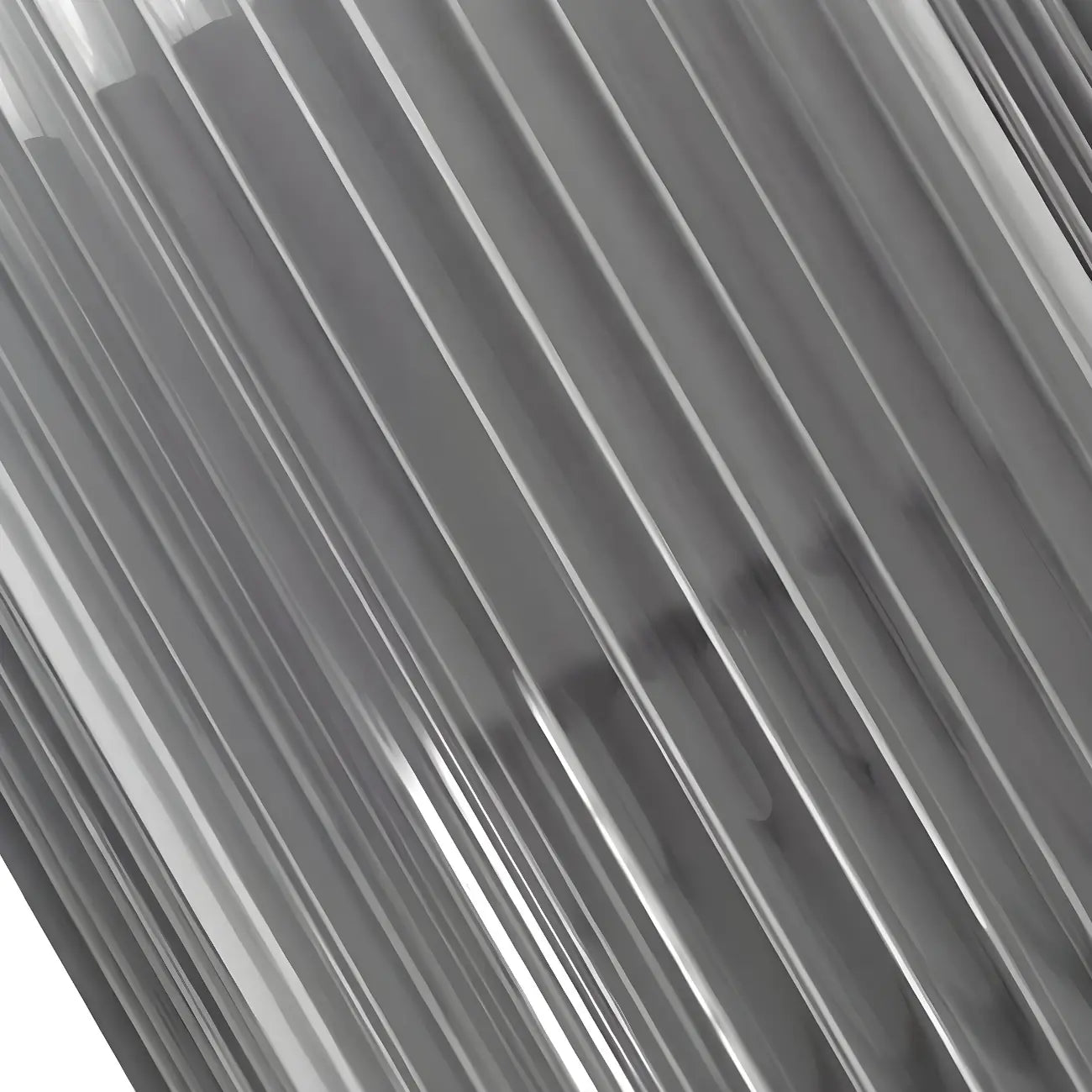 Applique murale d'extérieur verticale moderne en acier noir et acrylique transparent