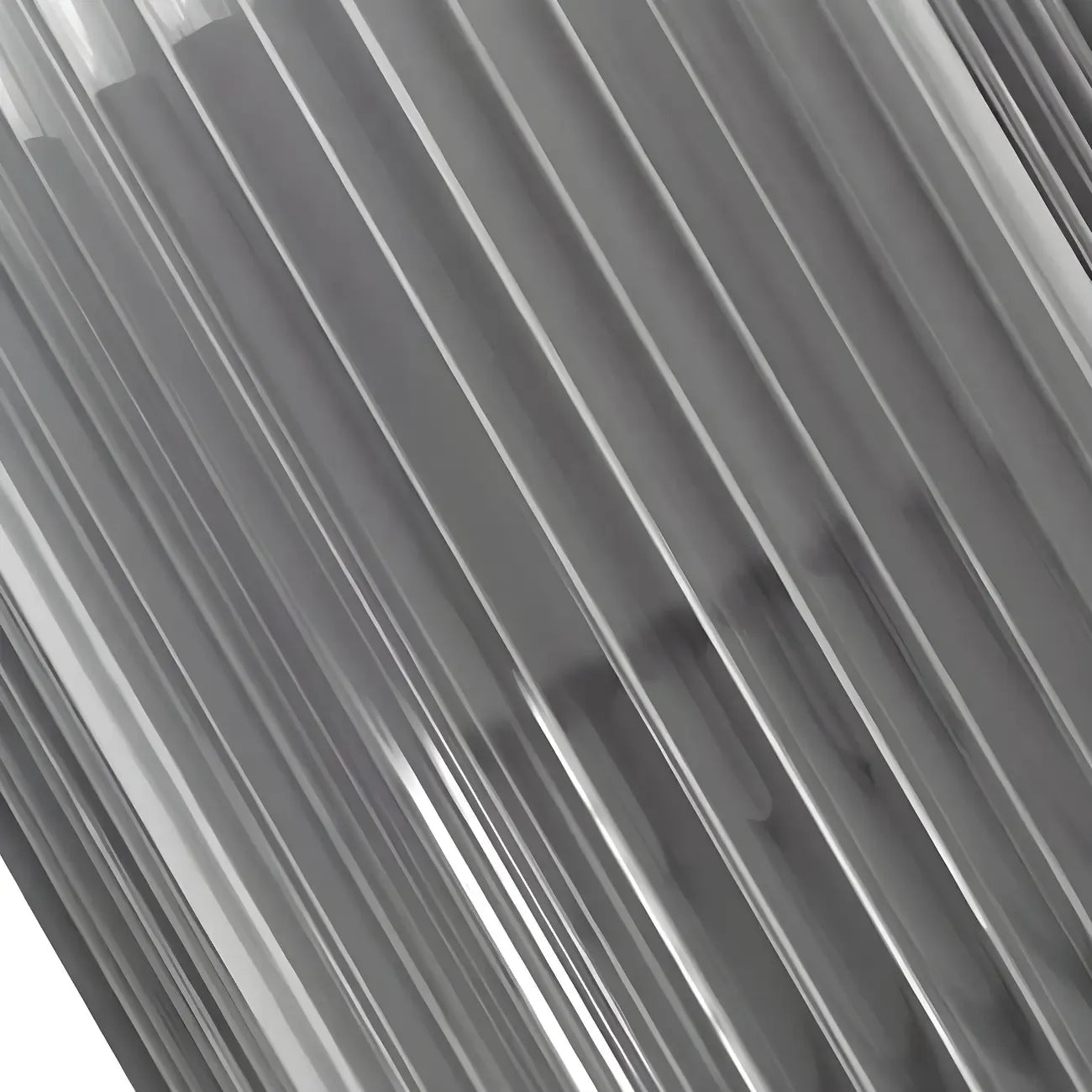 Applique murale d'extérieur verticale moderne en acier noir et acrylique transparent