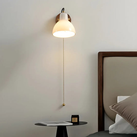 Applique murale de 12,5 à 22,5 cm avec chaînette pour la décoration de chambre